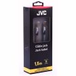 Cabo Áudio Jack 3.5mm JVC M M 1.5M Online