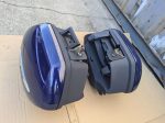 For Yamaha FJR1300 FJR 1300 Saddlebags Left+Right Side Cases Trunk Pannier Blue Sale