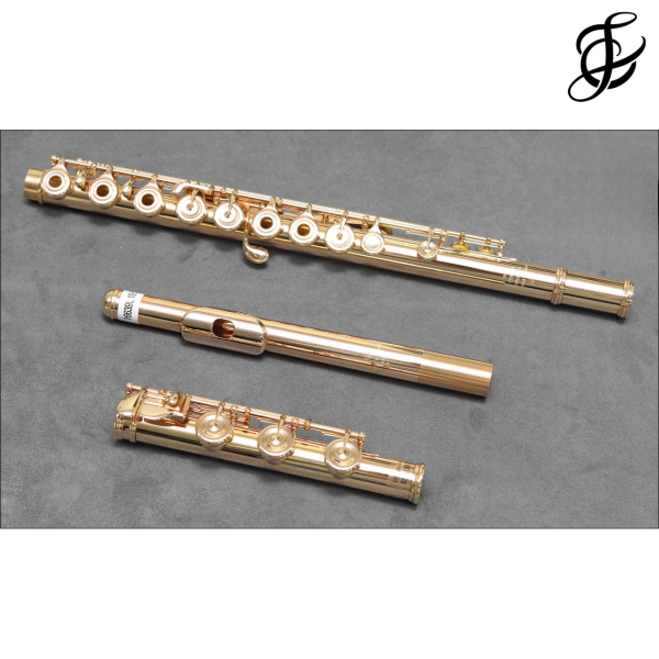 Verne Q. Powell Handmade Custom Flute in 19.5K Rose Gold with Gold Mechanism - New Online now