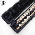 Brannen Brothers  Brögger Flute  in 10K Gold with Silver Keys  - New Online