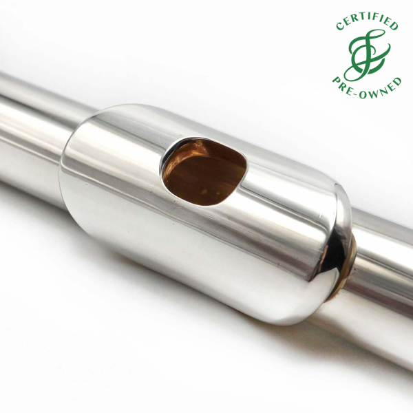 Emanuel Headjoint #UEAJ221 - Sterling silver, 14K gold riser Discount