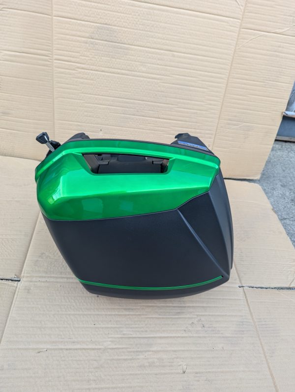 Green Improved 38L saddlebags Paniers for Kawasaki Versys 650 1000LT Ninja H2 Online