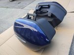 For Yamaha FJR1300 FJR 1300 Saddlebags Left+Right Side Cases Trunk Pannier Blue Sale