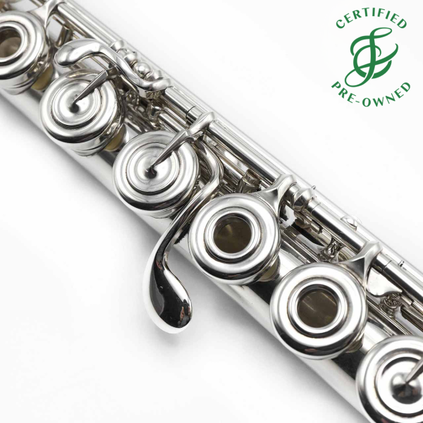 Haynes Custom #47153 - Silver flute, inline G, C footjoint For Discount