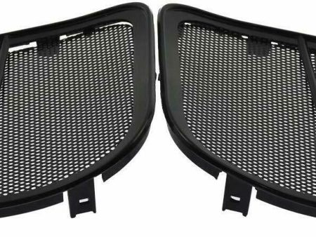 Mutazu Black Tri-Line Speaker Grills Cover Trim For Road Glide FLTRX 15-19 Online