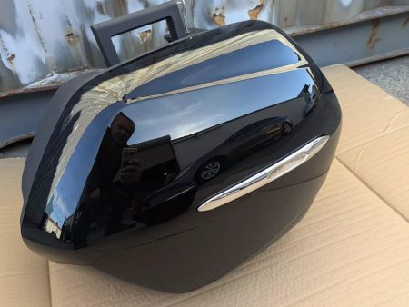 For Right Yamaha FJR1300 FJR 1300 Saddlebag Side Case Trunk Pannier, Black For Sale