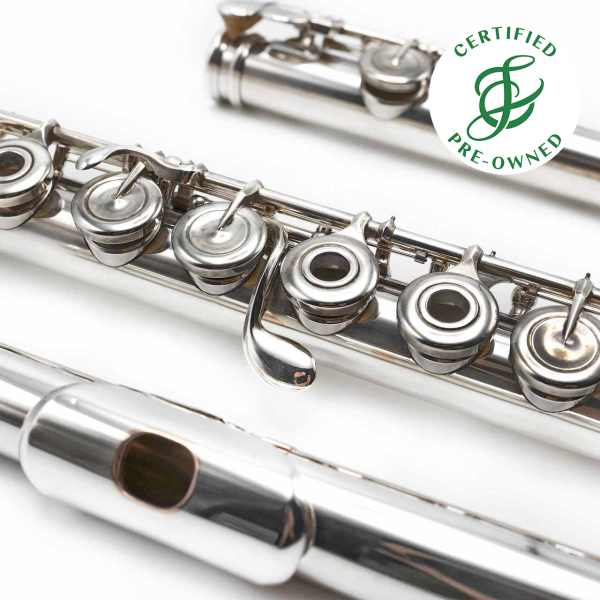 Powell Custom #797 - Silver flute, inline G, C footjoint, Geoghegan Headjoint Online Sale