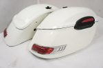 Universal RS Hard Saddlebags - Gloss White For Discount