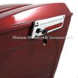 Mutazu 4  Fire Red Extended Saddlebags for Harley Touring Models Road King Glide For Discount