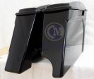 Mutazu 2-into-1 Extended Stretched ABS Saddlebags for Harley Davidson 1994-2013 Cheap