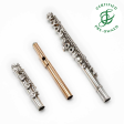 Wimberly #81 - Silver flute, offset G, Split E mechanism, C# trill key, D# roller, B footjoint, 9K gold headjoint Cheap