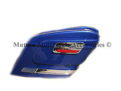 Universal HL Hard Saddlebags - Cobalt Blue Supply