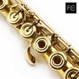 Yamaha 892 #2923 - Gold-plated sterling silver flute, inline G, on off split E mechanism, B footjoint Supply