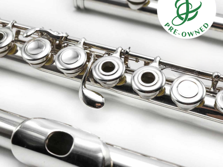 Powell Commercial #1695 - Silver flute, inline G, C footjoint For Cheap