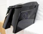 Mutazu 2-into-1 Extended Stretched ABS Saddlebags for Harley Davidson 1994-2013 Cheap