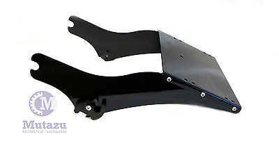 Black Detachable Two Up Rack Mount For H-D Touring 97-2008 For Cheap