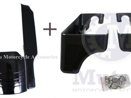 7  Rear Fender Extension Filler & 4  CVO Extensions for Harley Touring FLH FLT For Cheap