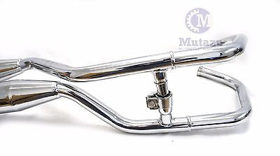 Staggered Dual Exhaust Muffler STOCK One sided for Honda Rebel CMX250 1985-2014 Sale