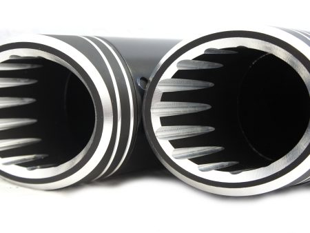 4  Roaring Series MF-45 Angle Deep Cut Billet End Tips Caps on Sale