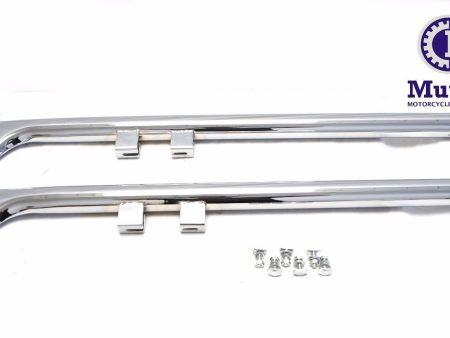 36  Chrome Fishtail None Baffle Exhaust Slip On Mufflers 1995-2016 for Harley Touring For Discount