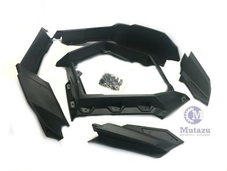 Mutazu Super Extended Fender Flares for Can-Am Maverick X3 Turbo R 2017-2020 Online Hot Sale