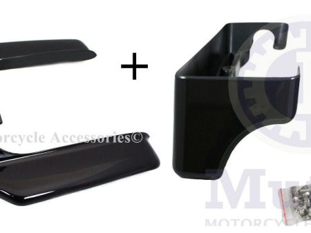 09-13 7  Fender Extension Filler & 4  CVO Extensions for Harley Touring FLH FLT Online now