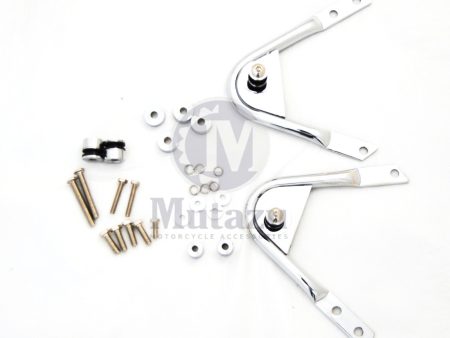 Mutazu Docking Hardware Kit for 97-08 for Detachable Harley Two Up Luggage Rack For Discount