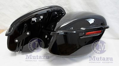 1994-UP Black Hard Saddlebags fit Harley Sportster 883 1200 XL factory style on Sale