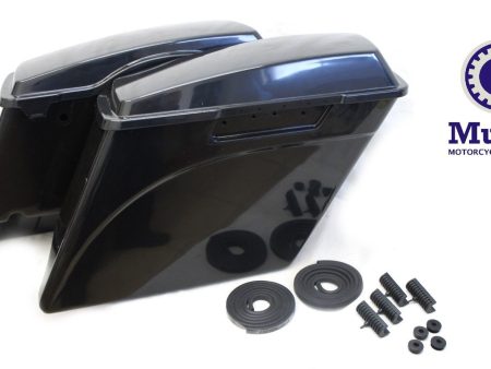 4.5  Unpainted Extended Hard Saddlebags for 94-2013 H-D Touring Online Sale